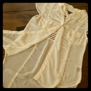 Sheer blouse